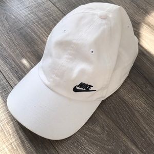 White Nike Hat